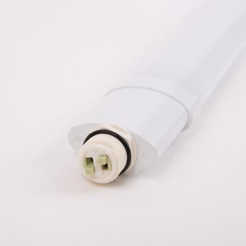 LED ermetico lineare 120cm 40W 4000K 4000lm IP65 alimentazione bifacciale Ecolight EC79946