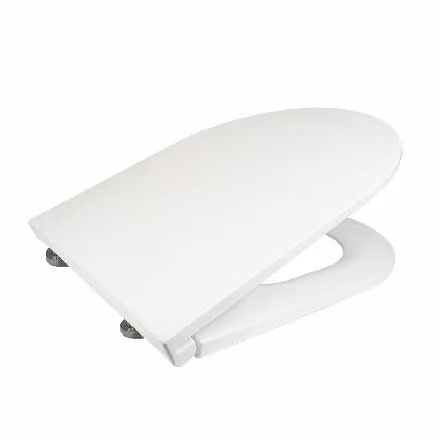 Sedili WC Mereo - Sedile WC Slim, softclose, bianco CSS113S