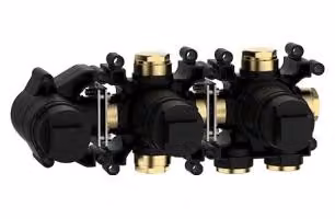 Herzbach MODUL7 Corpo da incasso con termostato per 1 utenza