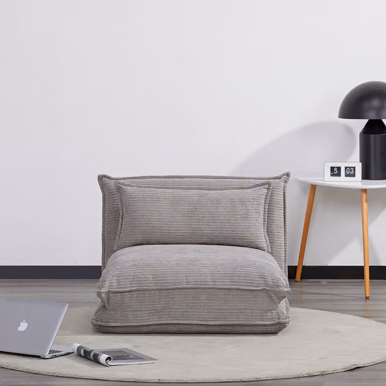 Divano Letto Futon KUMO Grigio Singolo