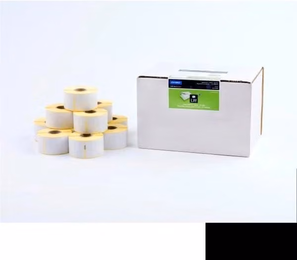 Dymo Etichette per Indirizzi Grandi White per LabelWriter, 24 Rotoli da 260 Etichette (6240 Etichette Totali), Dimensioni: 36 mm x 89 mm