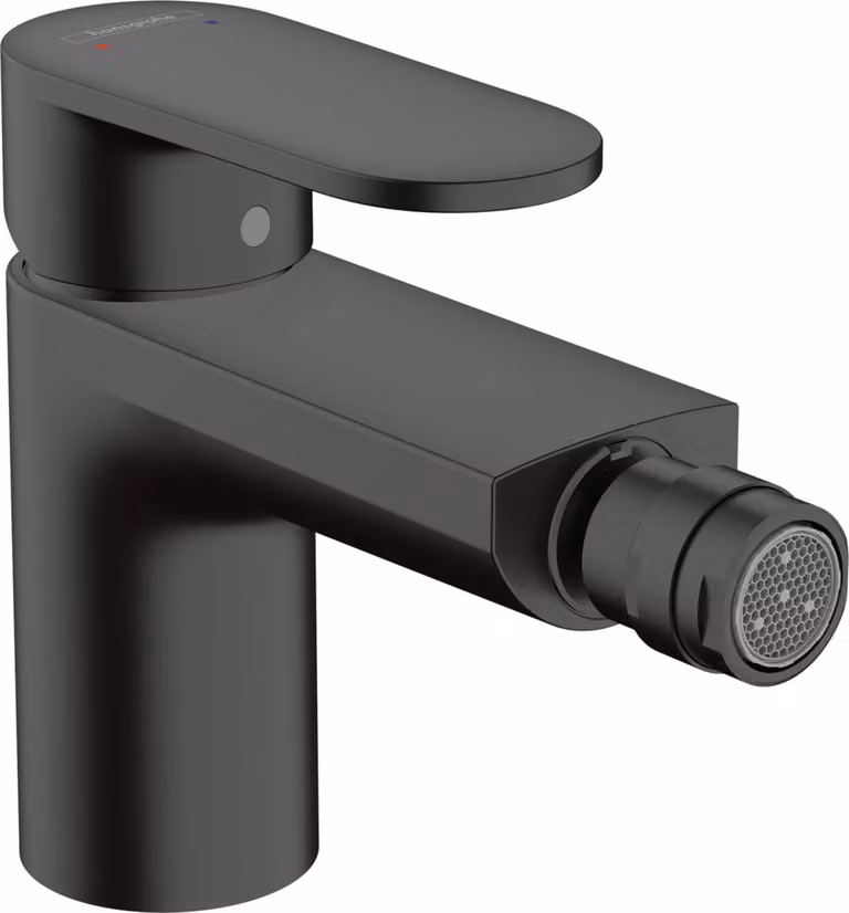 hansgrohe Vernis Blend Mitigeur monocommandé pour bidet, avec vidage à tirette, saillie 127 mm, 71210670, 71210670