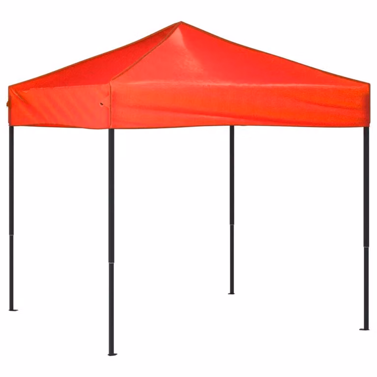 Tenda per Feste Pieghevole Rossa 2x2 m