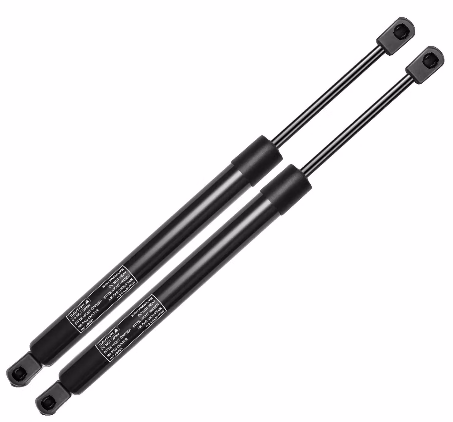 Ammortizzatore a gas, lunghezza 686 mm, diametro dell'asta del pistone 10 mm, diametro del corpo 28 mm, corsa 252 mm, forza di compressione 830 N