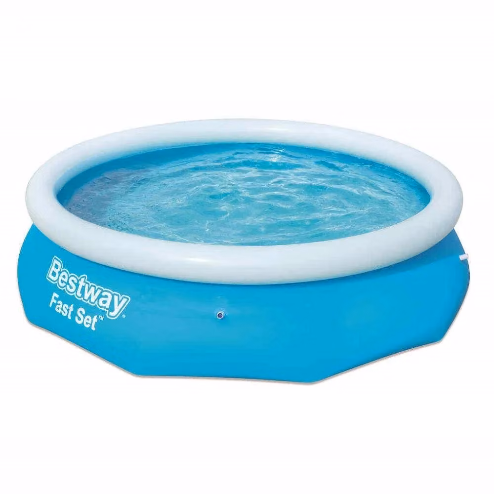 Piscina Gonfiabile Rotonda Intex Fast Set Blu con Pompa Filtro L: 305 cm, H: 76 cm – 2