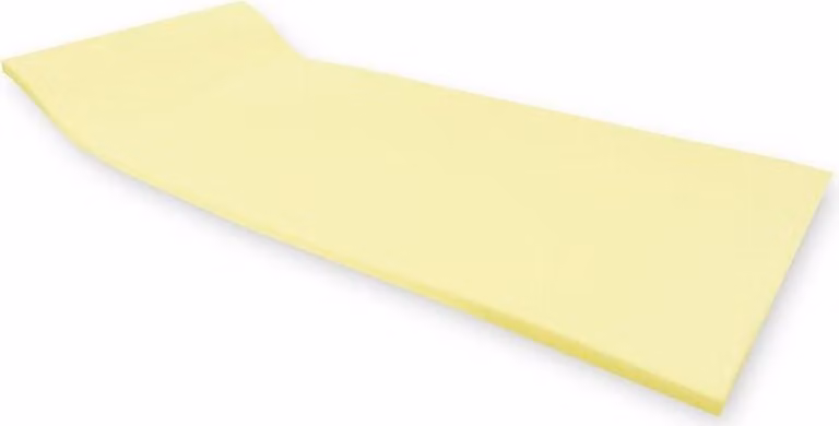 Dibapur ®: VISCO SOFT Coprimaterasso viscoelastico (senza fodera) - 200 x 190 x 4 cm (spessore) - Coprimaterasso viscoelastico - Topper Memory