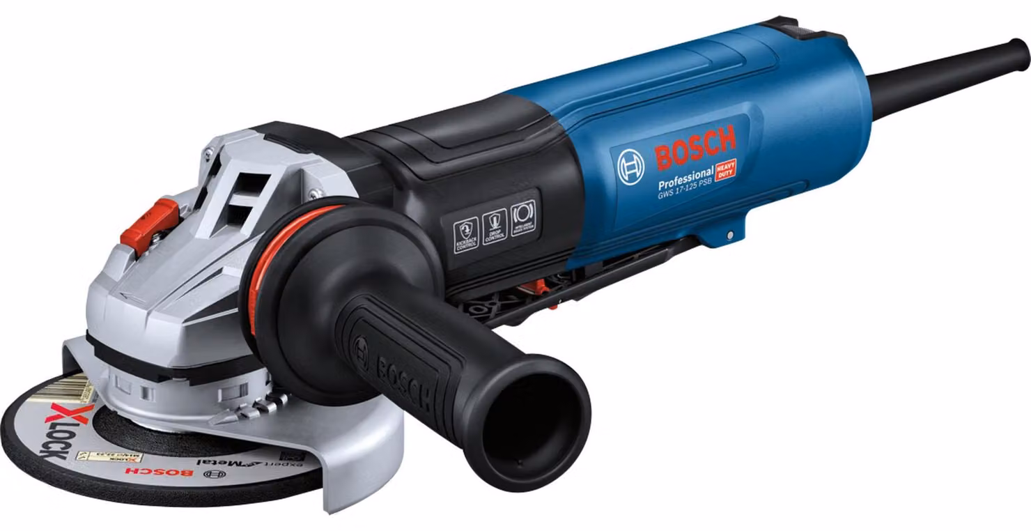 BOSCH Professional 06017D1700 BOSCH Professional GWS 17-125 PSB Smerigliatrice angolare 1.700 W