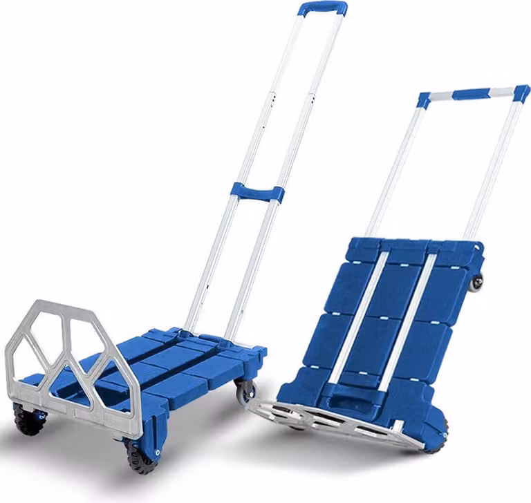 Carrello di trasporto pieghevole con piattaforma 200 kg