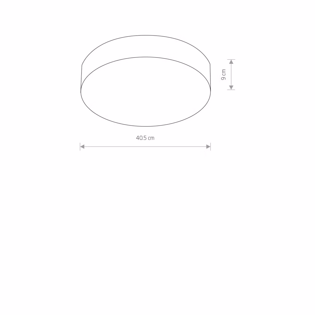 Plafoniera Nowodvorski Lighting ARENA 10178 moderna in metallo e plastica, colore grafite, diametro: 40,5 cm, attacco E14 LED – 2