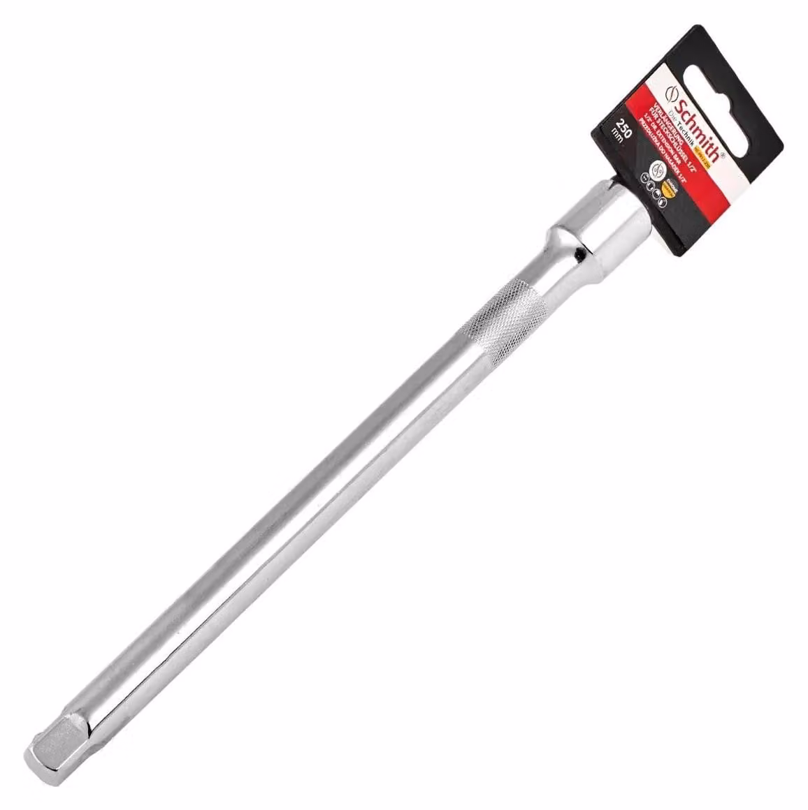 Prolunga per chiave a bussola Schmith, 1/2", 250 mm, serie PRO, acciaio CrV, per chiavi a bussola, bussole, utensili e accessori per officina. Adattatore per inserti per chiavi a bussola