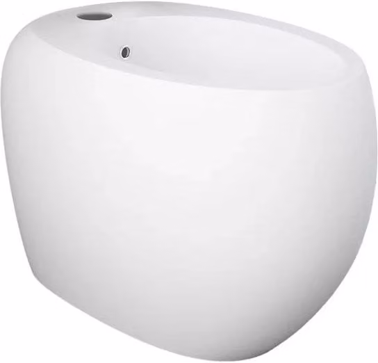 Bidet filo muro cloud bianco opaco