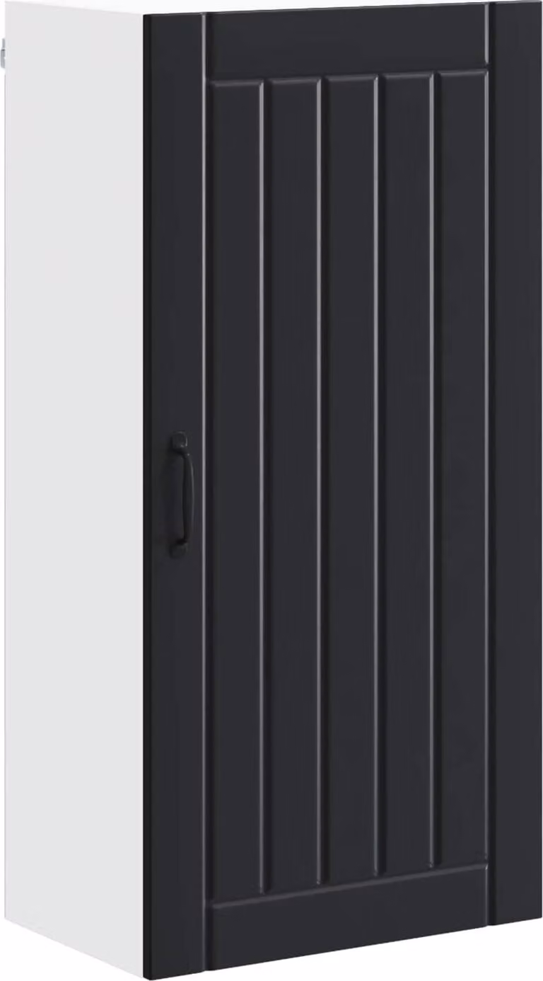 Armadietto a muro LUCCA Nero 50 x 31 x 100 cm