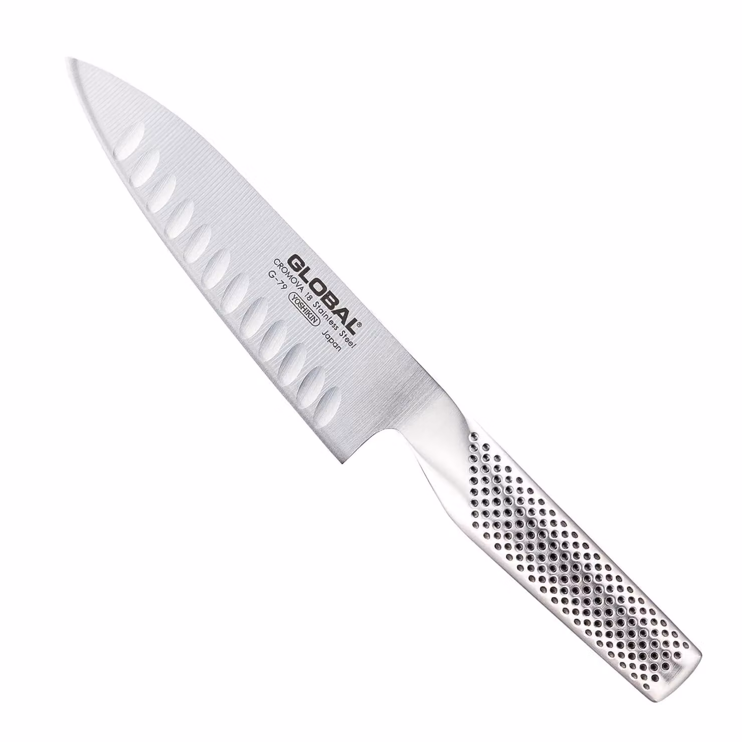 Coltello da cucina alveolato cm 16 serie G di Global