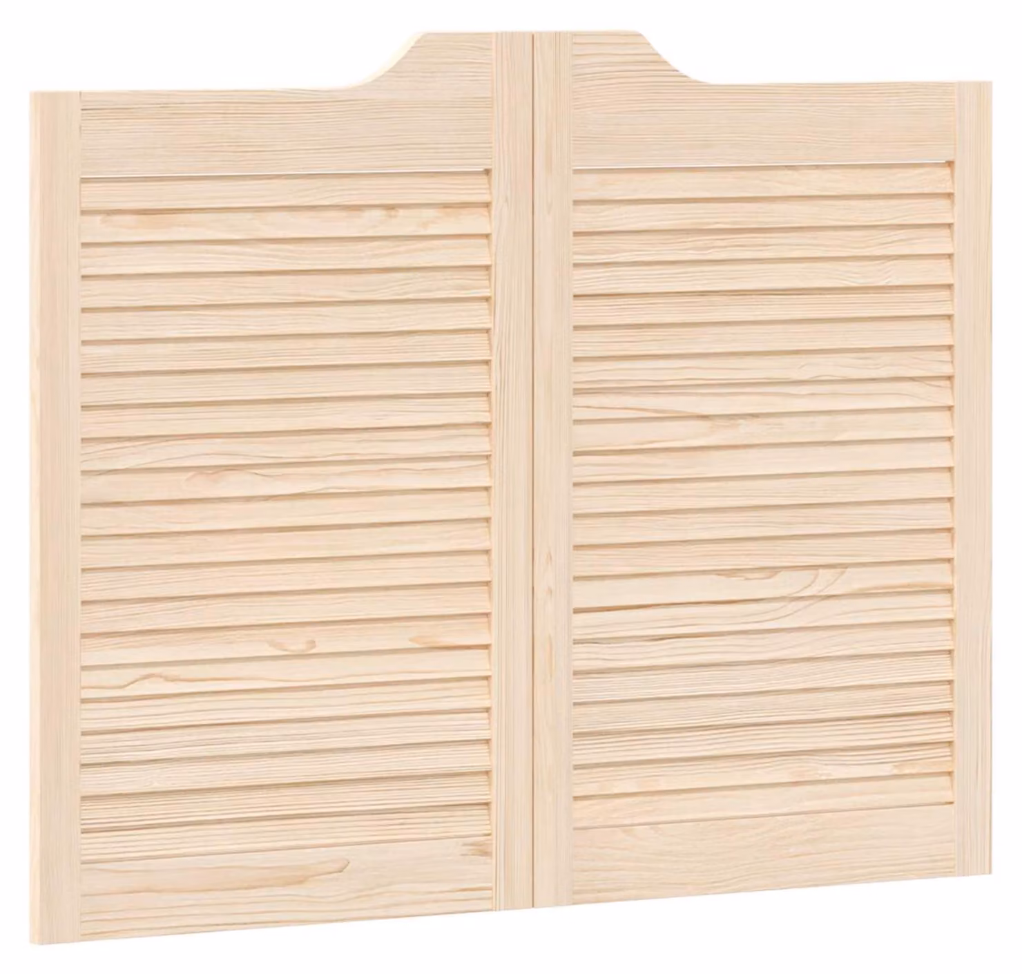 Porte Swing Naturale 80 x 50 cm Legno Massello di Pino
