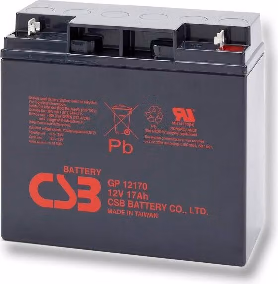 Batteria di backup CSB Pb VRLA AGM 12V/17Ah (GP12170)
