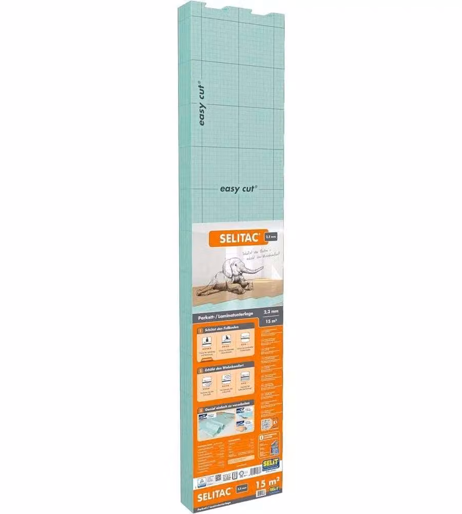 Tappetino XPS Parquet e laminato 2,2 mm 15 mq