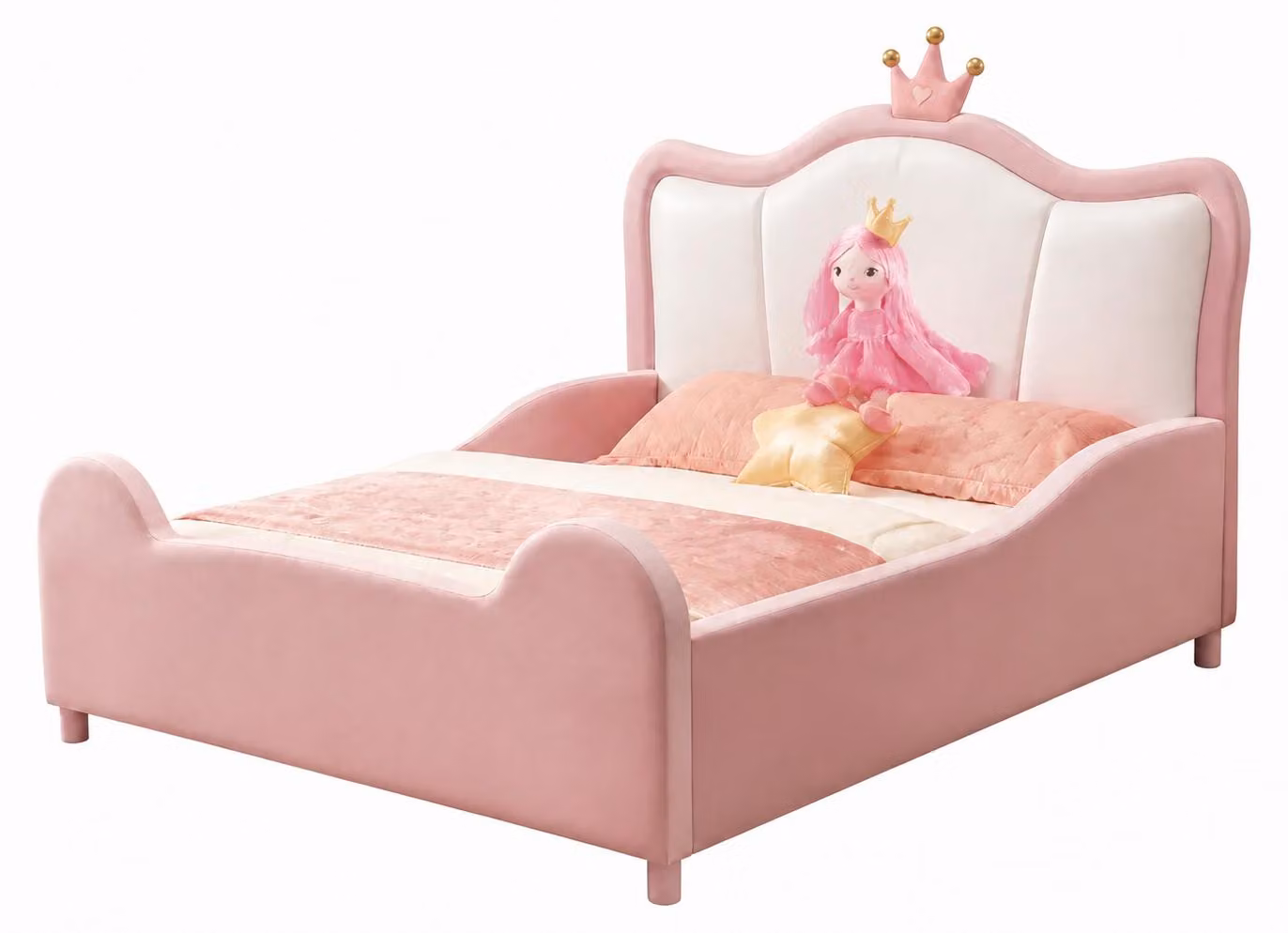 Letto per bambini rosa, a tema principessa, di alta qualità