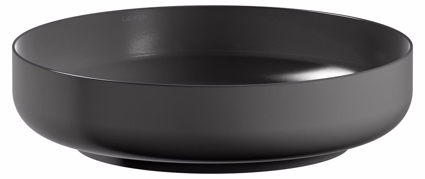 LAUFEN SONDO Cuvette de lavabo, ronde, sans trou pour robinet, sans trop-plein, 400x400x102mm, H512SO40191121, H512SO40191121