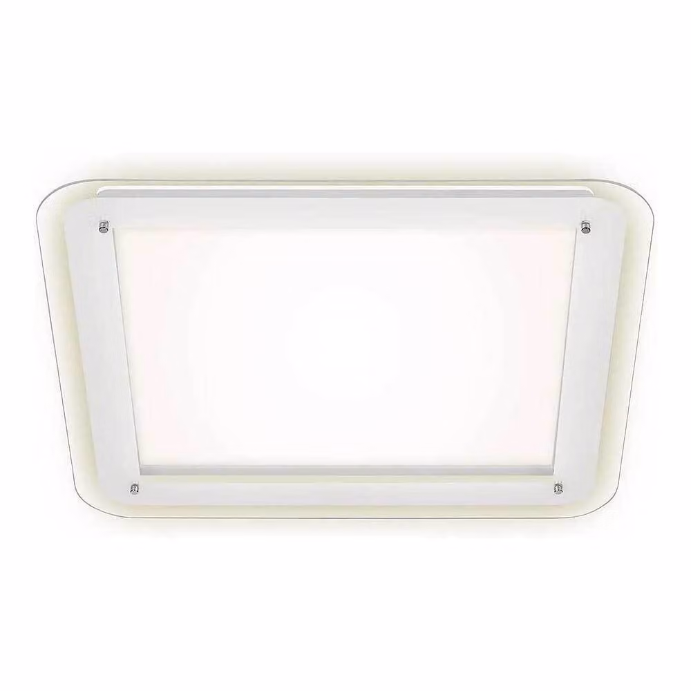 Briloner Free LED lampada da soffitto in vetro con effetto retroilluminato