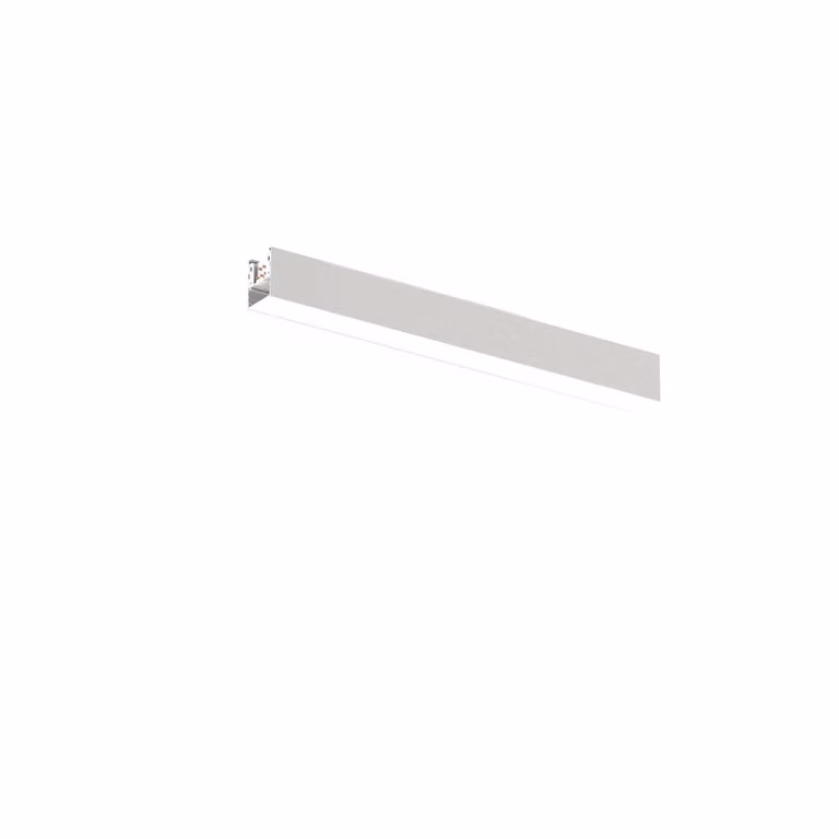 The Light Group Barra luminosa a LED SLC Click, bianca, 56 cm, CCT, Ra90, DALI, IP20 dimmerabile, Bianco / Opale, Soggiorno / Sala da pranzo, Alluminio, Moderno, Barra luminosa