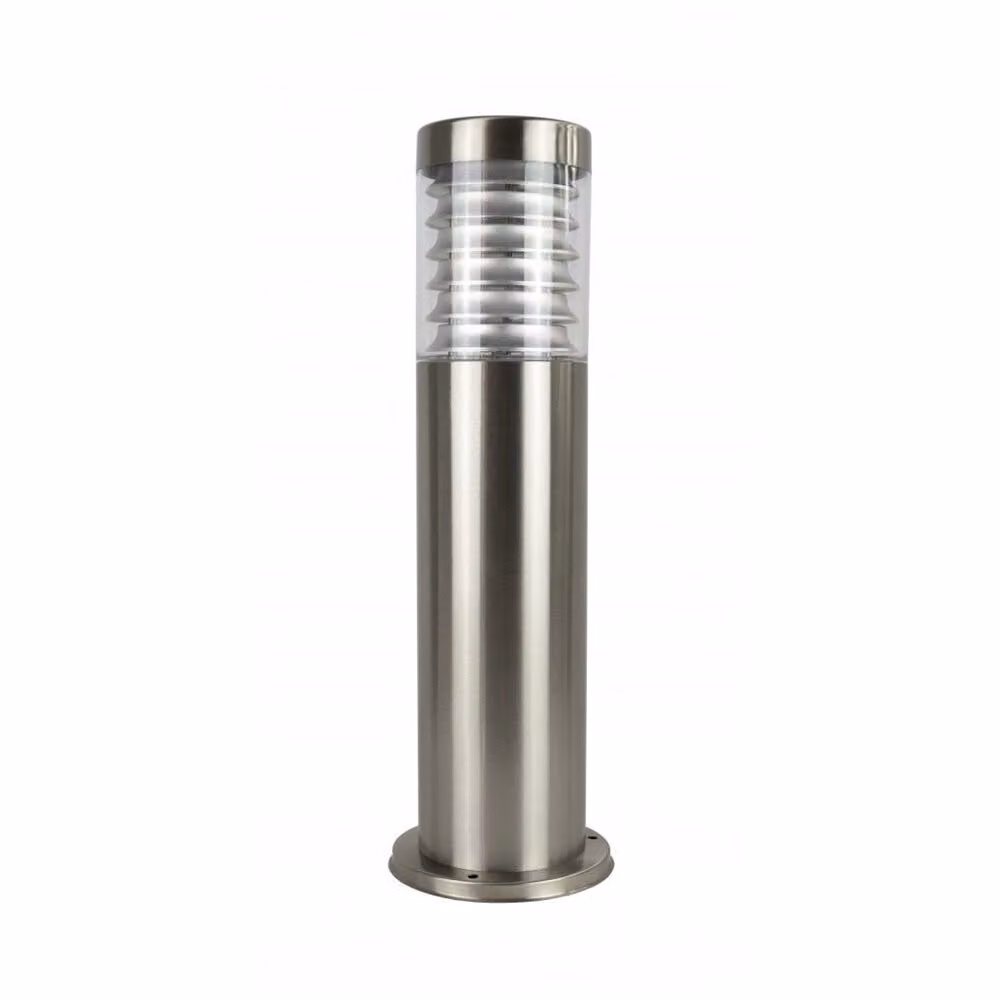 Paletto da giardino in acciaio inox 50x11,4 cm 1xE27 argento IP44 SU-MA Joy 91065L-500