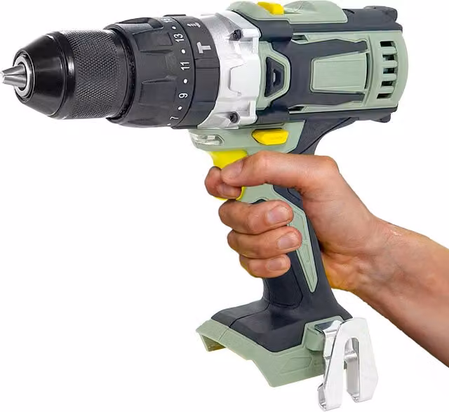 Trapano Avvitatore a Percussione Kombo con 2 Velocità Meccaniche e Batteria Ricaricabile Verde