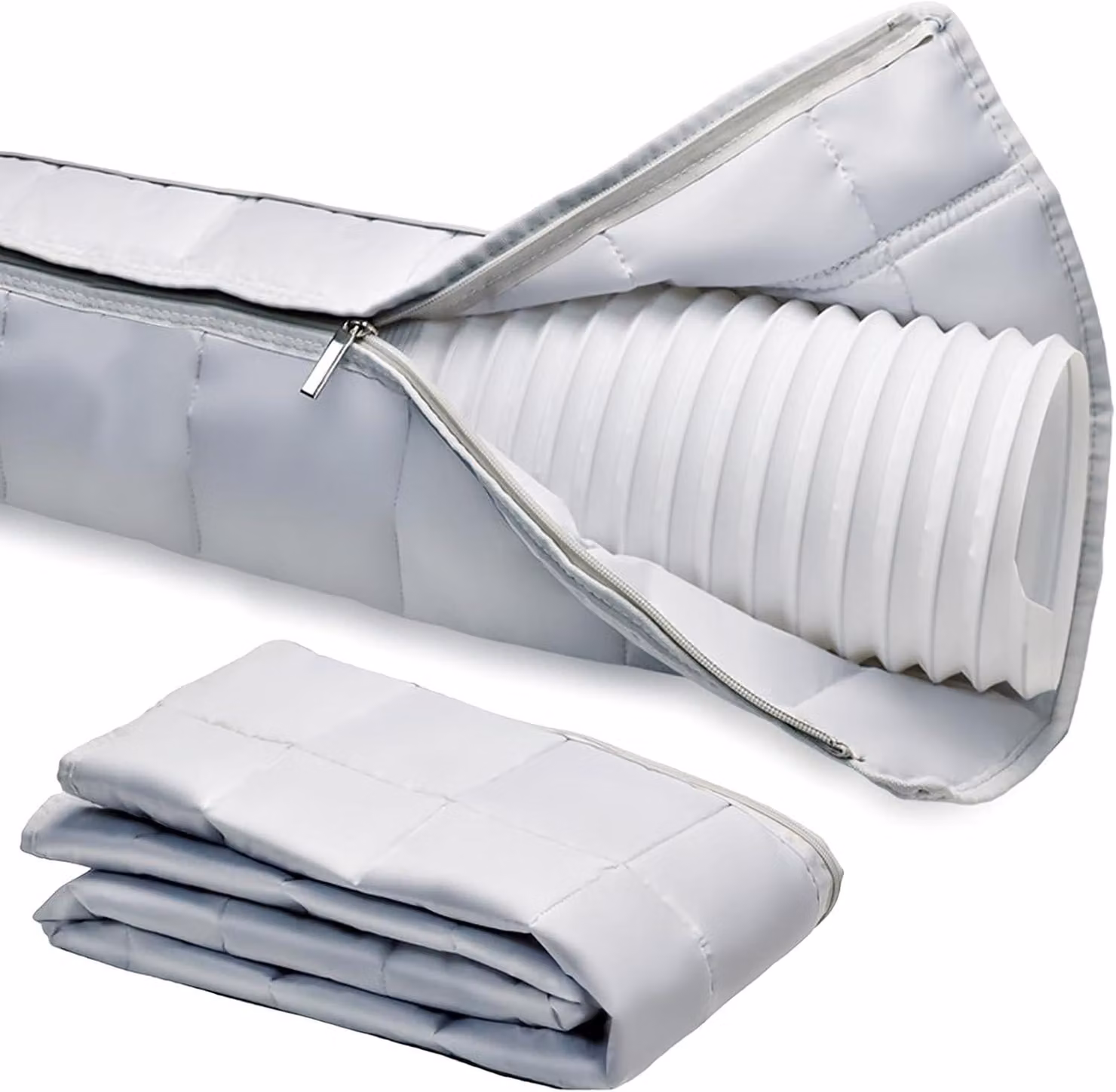 Tubo per climatizzatore, isolamento, copertura per tubo, 150 x 50 cm, tubo di scarico, isolamento per climatizzatori portatili, accessori per finestre per climatizzatori