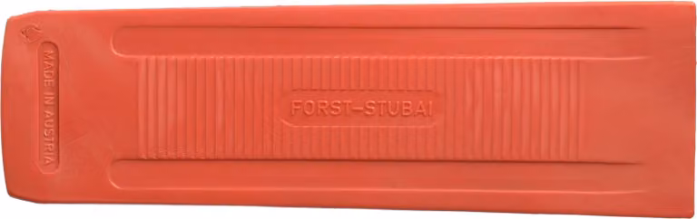 Cuneo di abbattimento STUBAI 280 mm in poliammide | 460 g | Cuneo di abbattimento con scanalature trasversali, spaccalegna, cuneo per l'abbattimento di alberi, per silvicoltura, giardinaggio e campeggio