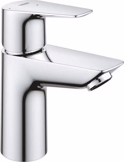 Miscelatore lavabo monoforo GROHE, cromato, risparmio idrico, altezza 174 mm, foro 34 mm