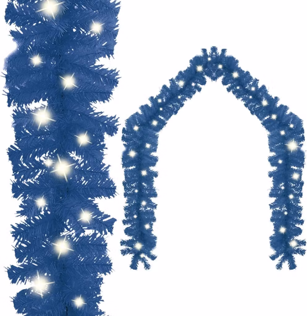 The Living Store Ghirlanda natalizia con luci LED 20 m blu