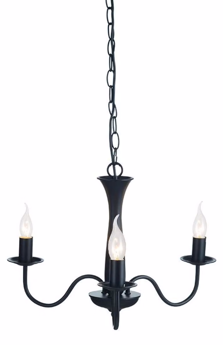 Lampada a sospensione ACA Elegante, modello DLA12013PB