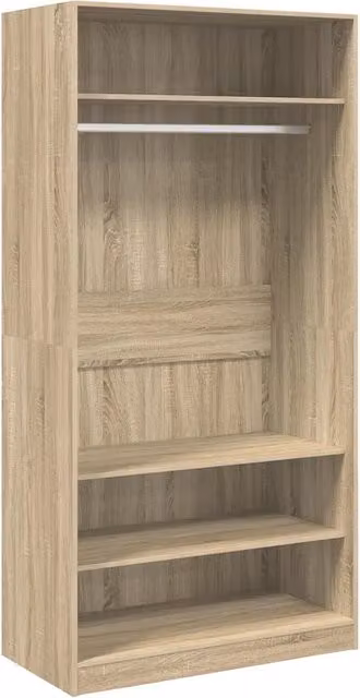 Armadio Rovere Sonoma 100x50x200 cm in Legno Multistrato CFW2402518