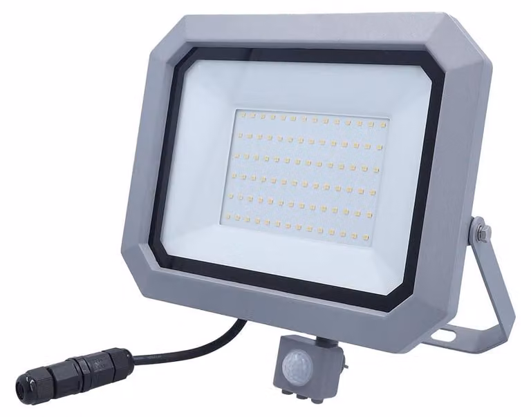 Fareto a LED da 50W, 6500 lumen, 4000K (bianco neutro), grado di protezione IP65, alluminio, orientabile