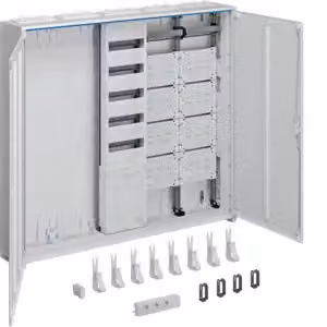 HAGER Armadio completo VF-5rh/ ZB35APZ2 APZ/Multimedia 1100x1300x205 a 5 pannelli