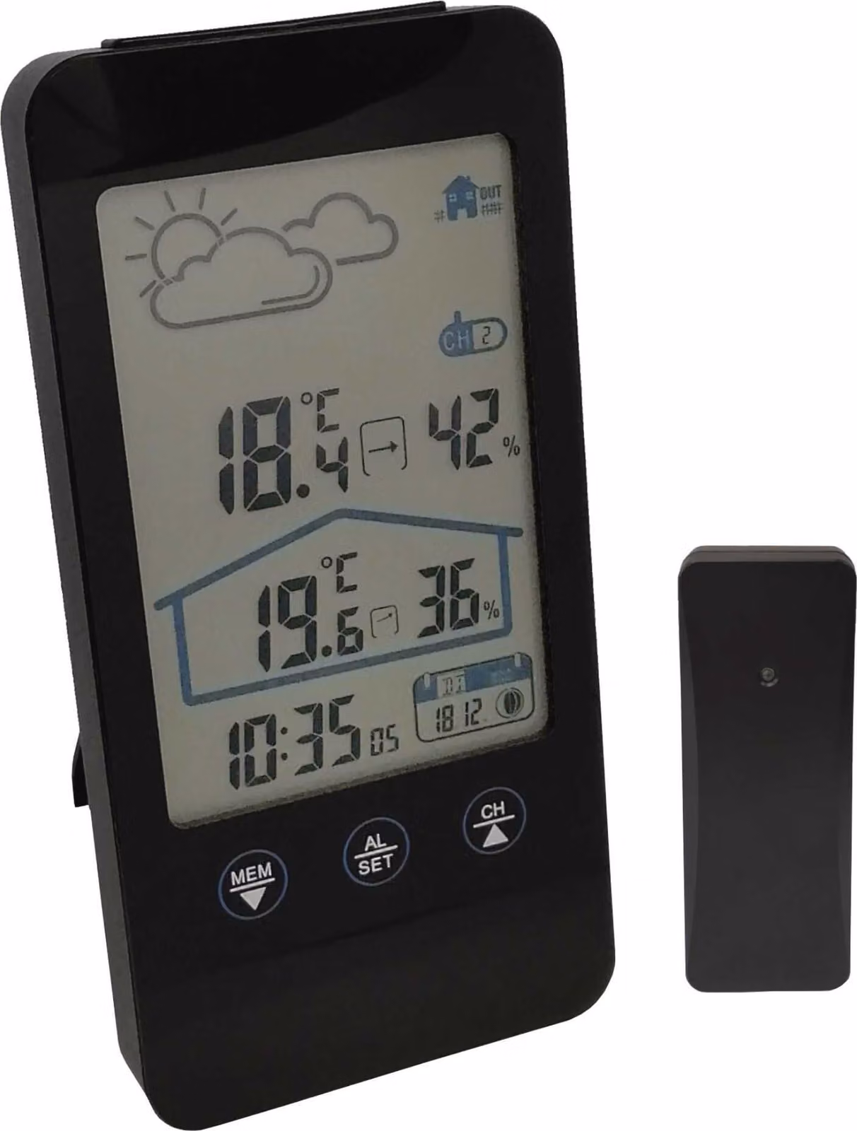 Stazione meteo radio Mebus 11908