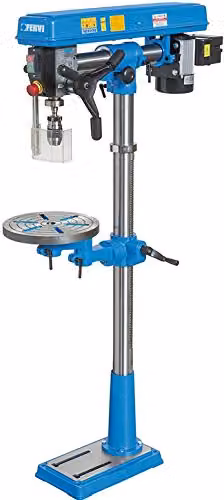 Fervi Trapano a Colonna Radiale con Tavola Girevole 1630mm Metallo