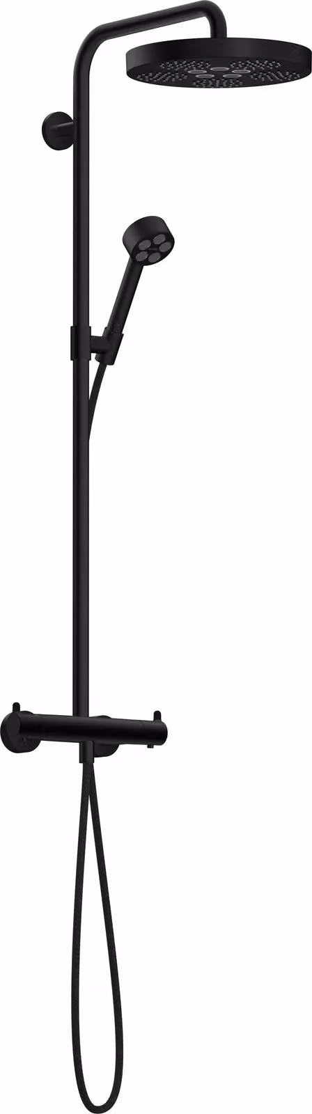 hansgrohe AXOR One Showerpipe avec thermostat et douche de tête 280 1jet EcoSmart, 48795670, 48795670