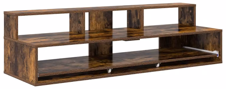 Scrivania da studio in rovere impiallacciato, dimensioni 110 x 42,5 x 36 cm, realizzata in legno composito