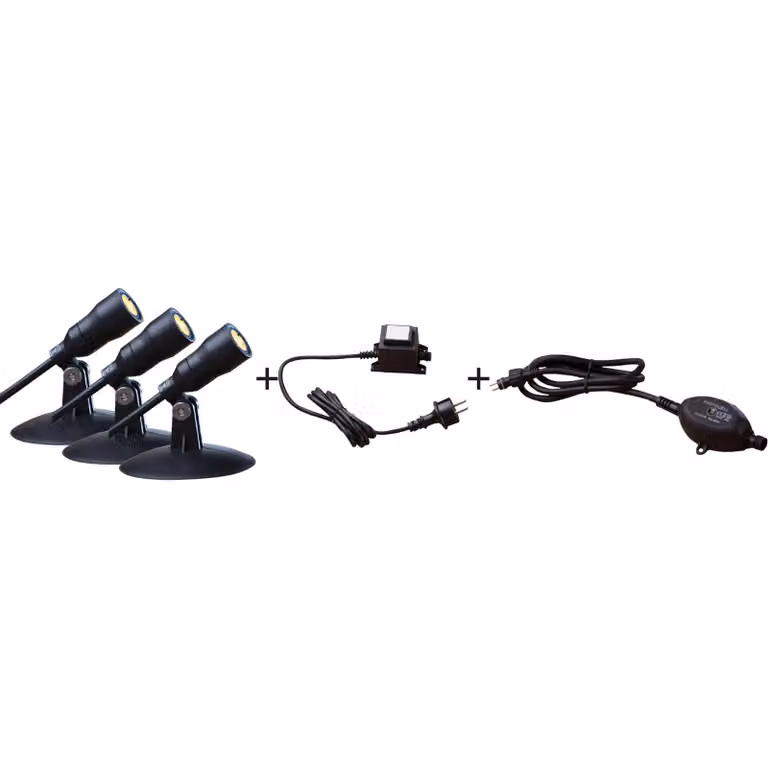 Set di faretti di avviamento HEISSNER 3 pz. 1 W