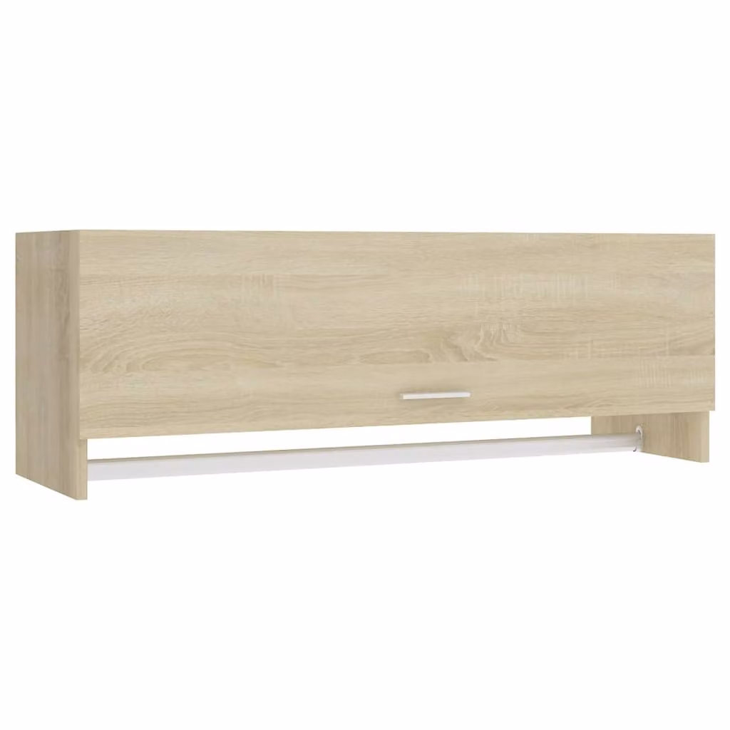 Armadio Rovere Sonoma 100x32,5x35 cm in Legno Multistrato
