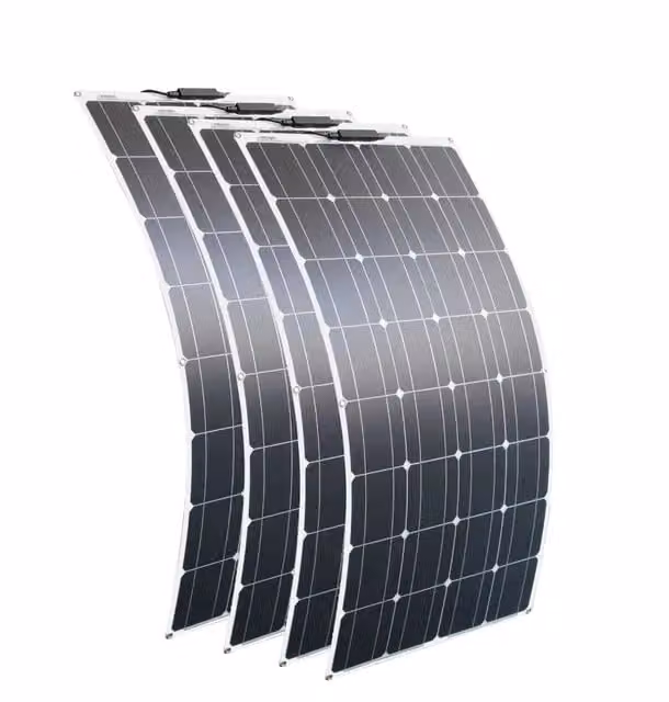 Pannelli solari, potenza da 100W e 200W, design flessibile, 4 pannelli da 100W
