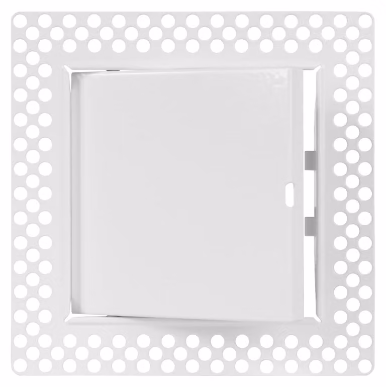 Porta di accesso in acciaio rivestito, dimensioni 5 x 5 pollici, completamente smontabile, adatta per pareti e soffitti