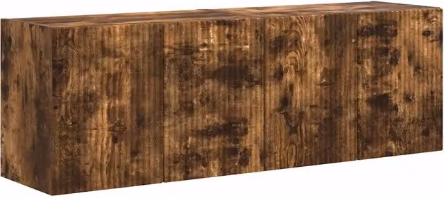 Mobile TV da parete moderno rettangolare con spazio di archiviazione 59,5 x 31 x 40 cm in legno ingegnerizzato rovere fumo 02_0055014