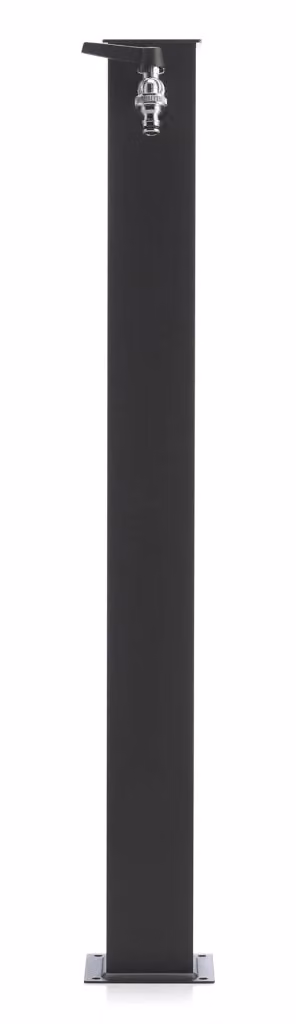 Fontana da Giardino Rettangolare Belfer 42/Q in Metallo Grigio Antracite – 2
