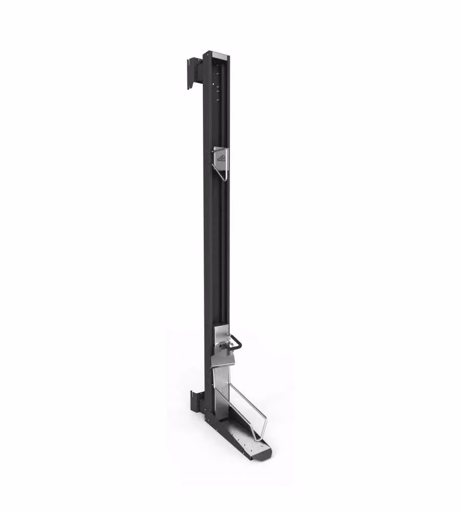 BikeLift girevole grigio scuro 17x57x185 cm per bicicletta
