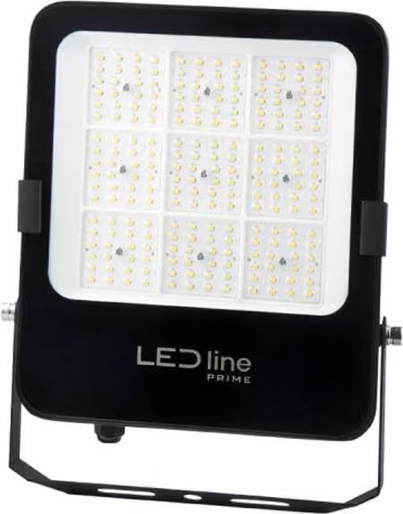 LED line Prime proiettore nero IP66 100W 14000lm bianco neutro 4000K 120°