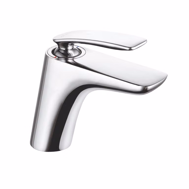 KLUDI BALANCE Mitigeur monocommandé pour lavabo, hauteur de bec 100mm, sans garniture d'écoulement, 520260575, 520260575
