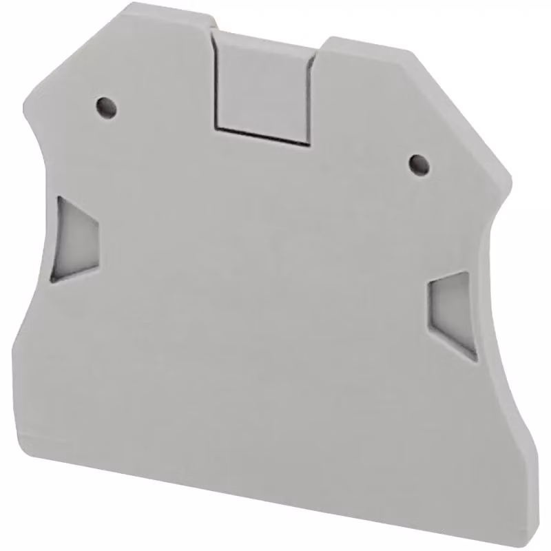 Schneider Electric NSYTR Copertura terminale per morsettiera a vite a un piano, 1x1, da 2,5 a 10 mm² NSYTRAC22