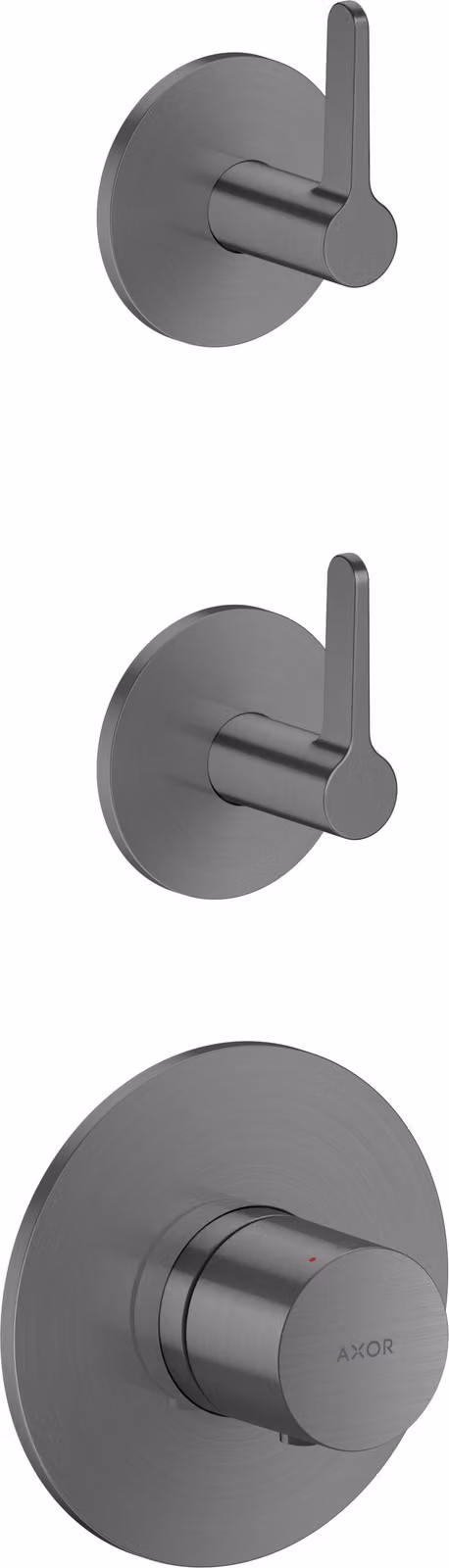 hansgrohe AXOR One Module thermostatique encastré pour 2 consommateurs, avec poignée à levier, 48722340, 48722340