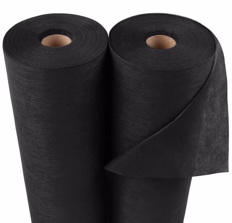 Tessuto agrotextile nero per pacciamatura, dimensioni 1,60 m x 70 m, con protezione UV